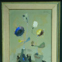 Vojteh Bratuša <br>Flowers, 1961 <br>Oil on canvas, 70.5 × 50.2 cm